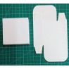 25 x white square box 70 x 70 x 30mm