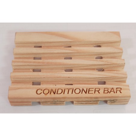 Conditioner bar drip tray, 100% pine
