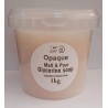 1 kg Opaque melt & pour glycerine soap base, sulphate & Ethanol free